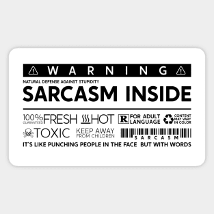 Sarcasm Inside Magnet